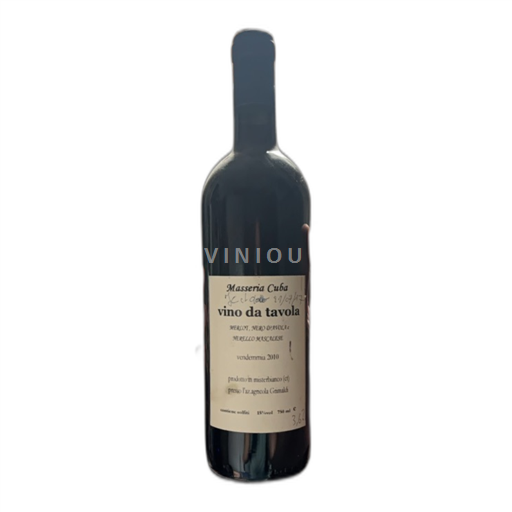 Sicilia Non specificato Masseria Cuba vino da tavola 2010