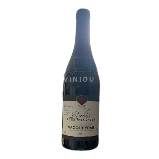 Valle del Rodano Vacqueyras Rubis des Vignes 2014