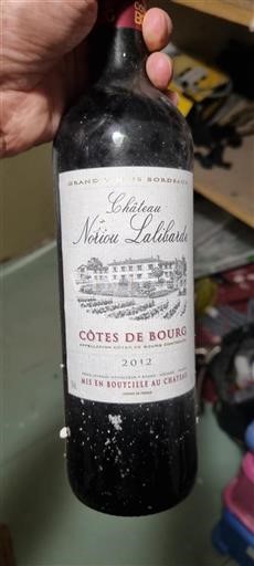 Bordeaux Côtes-de-bourg Château Noriou Lalibarde 2012
