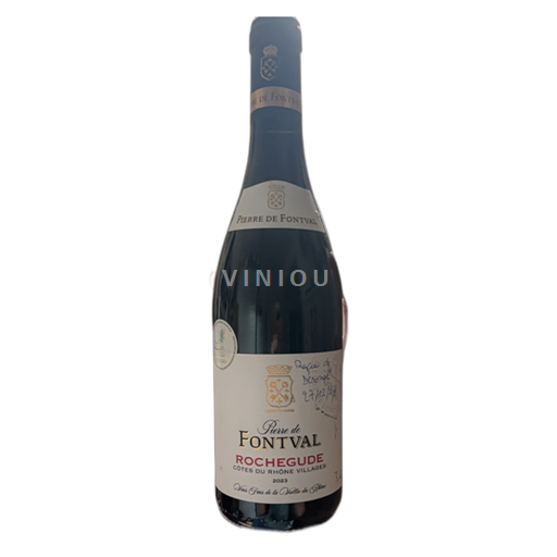 Vallée du Rhône Côtes-du-rhône-villages Pierre de Fontval Rochegude 2023