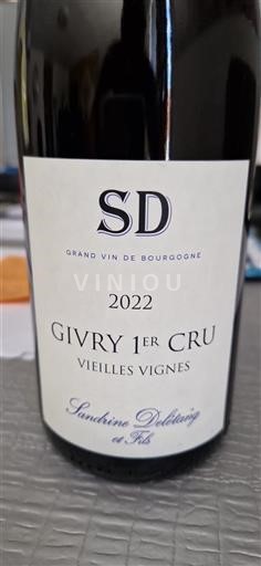 Borgogna Non specificato Premier Cru Sandrine Delétang et Fils Vieilles Vignes 2022