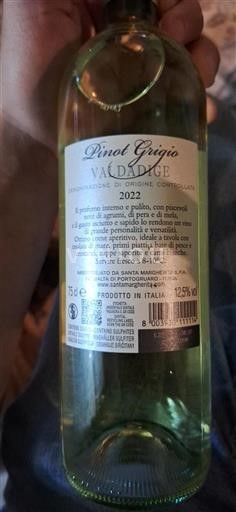 Veneto Valdadige Santa Margherita Pinot Grigio 2022