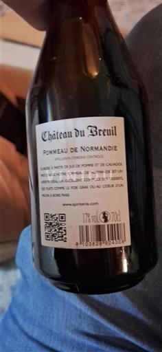 Normandy Pommeau de Normandie Château Breuil Pommeau de Normandie Non-Vintage
