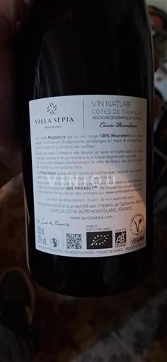 Languedoc-Roussillon Côtes de Thongue Villa Sépia Magnetick Non-Vintage