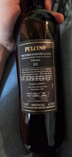Toscane Vino Nobile di Montepulciano Fattoria Pulcino di Ercolani Sergio 2021