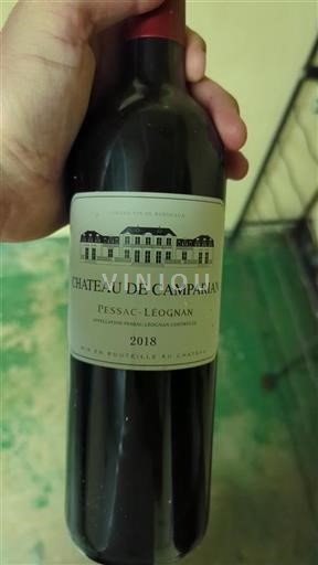 Bordeaux Pessac-Léognan Château Camparian 2018