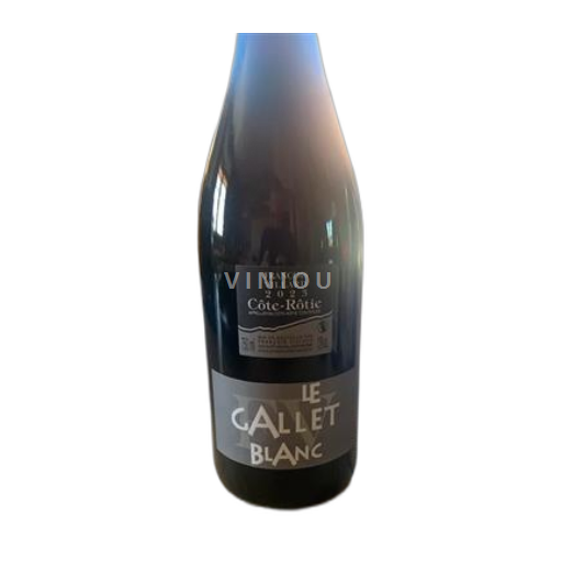 Vin Rouge sec Le Gallet Blanc François Villard 2023 France Vallée du Rhône Côte-rôtie AOC