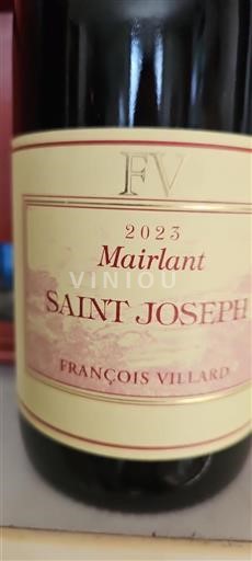 Valle del Rodano Saint-Joseph François Villard Mairlant 2023