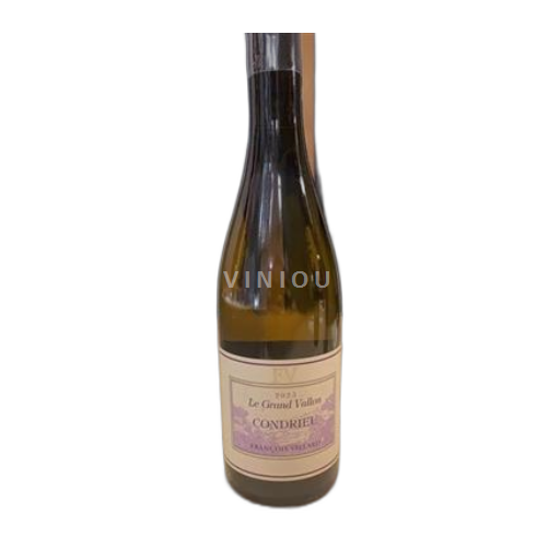 Vin Blanc sec Le Grand Vallon François Villard 2023 France Vallée du Rhône Condrieu AOC