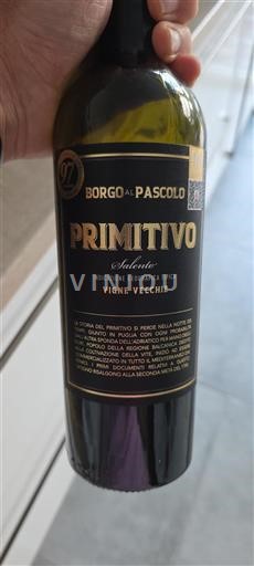 Apulia Wines Alezio Borgo al Pascolo Vigne Vecchie Non-Vintage