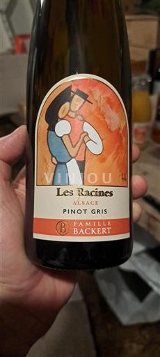 Alzacija Grand Cru Famille Backert Les Racines 2022