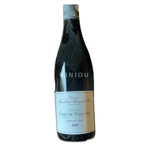 Burgundy Clos de Vougeot Grand Cru Domaine Armelle et Bernard Rion Vieilles Vignes 2020