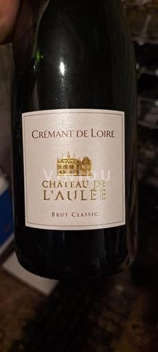 Údolí Loiry Crémant de Loire Château L'Aulée Brut Classic 2021