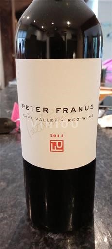 California AVAs Napa Valley Peter Franus 2014