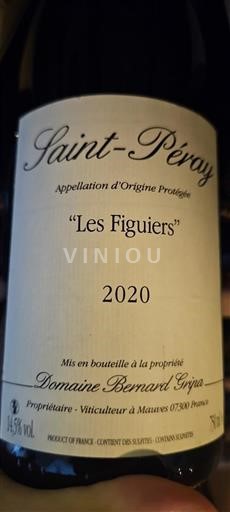 Vallée du Rhône Saint-Péray Domaine Bernard Gripa Les Figuiers 2020