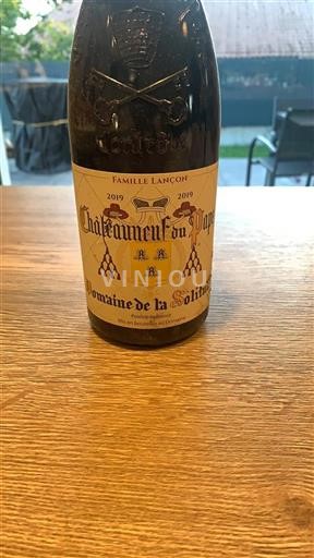 Vale do Ródano Châteauneuf-du-Pape Domaine La Solitude 2019