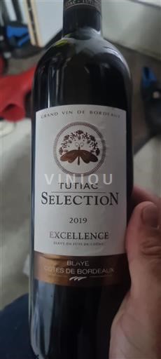 Bordeaux Blaye-Côtes-de-Bordeaux Tutiac Excellence 2019