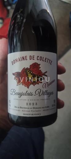 Beaujolais Beaujolais byar Domaine Colette Nouveau 2023