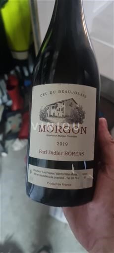 Beaujolais Morgon Earl Didier Boreas 2019