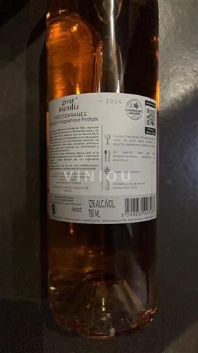 Provence, Lower Rhône Valley, Corsica Mediterranean Vignerons du Mont Ventoux Gourmandiz 2024