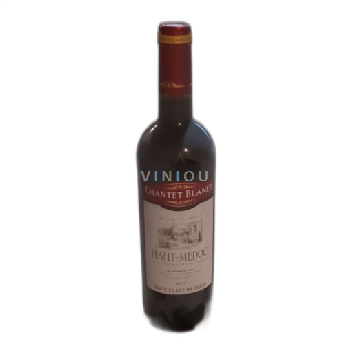 Bordéus Haut-Médoc Chantet Blanet 2014