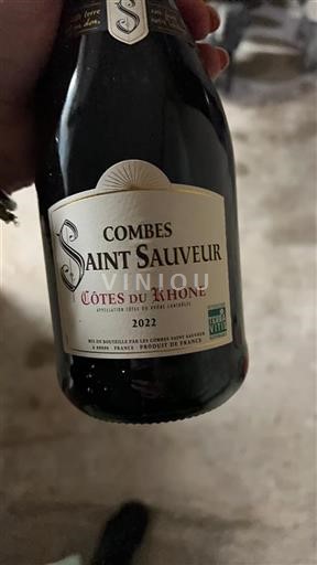 Valle del Ródano Côtes del Ródano Combes Saint Sauveur 2022