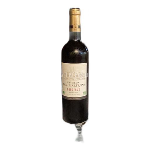 Vin Rouge sec Pavillon des Chartrons 2019 France Bordeaux bio