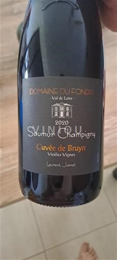 Valle del Loira Saumur-Champigny Domaine Fondis de Bruyn 2020