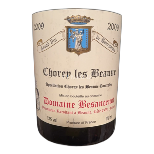 Borgogna Chorey-lès-Beaune Domaine Besancenot 2009