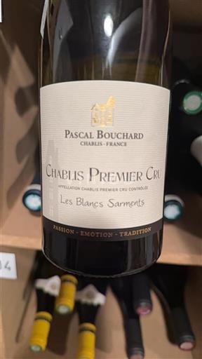 Bourgogne Chablis Premier Cru Pascal Bouchard Les Blancs Sarments 2023