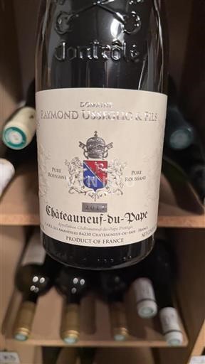 Rhône Valley Châteauneuf-du-Pape Raymond Usseglio & Fils Pure Roussanne 2017