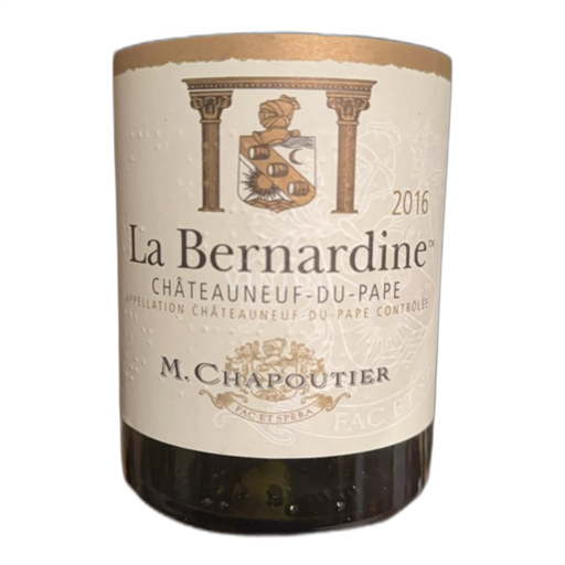 Valle del Ródano Châteauneuf-du-Pape. M. Chapoutier La Bernardine 2016