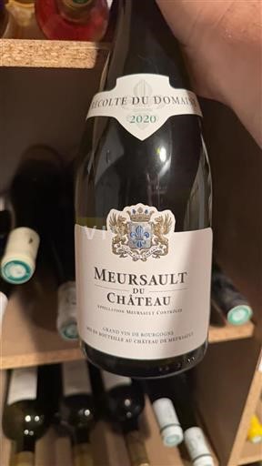 Borgonha Meursault Château Meursault Meursault du Château 2020