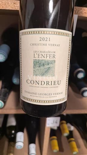 Vallée du Rhône Condrieu Domaine Georges Vernay Les Chaillées de l'Enfer 2021