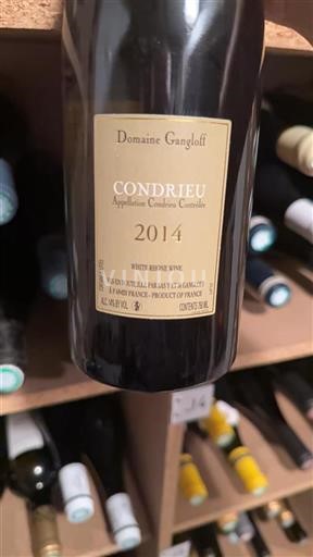 Vallée du Rhône Condrieu Domaine Gangloff 2014