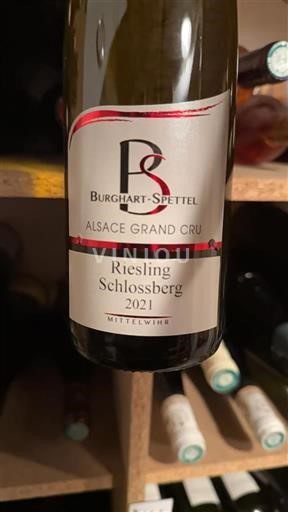 Elzas Alsace Grand Cru Grand Cru Burghart-Spettel Riesling Schlossberg 2021