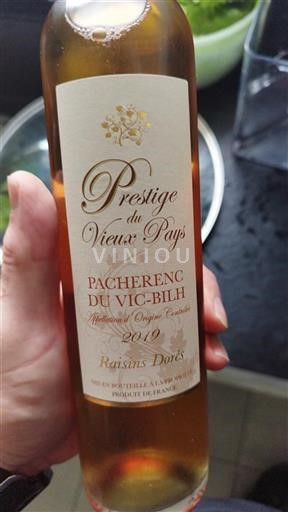 Lounais-Ranska Pacherenc-du-vic-bilh Prestige du Vieux Pays Raisins Dorés 2019