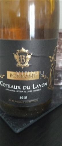 Loire Valley Coteaux du Layon BONNAMY 2015