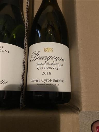 Bourgogne Olivier Cyrot-Buthiau 2018