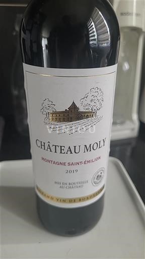 Bordeaux Montagne-saint-émilion Château Moly 2019