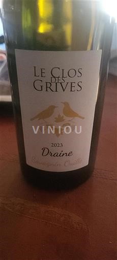 Jura Côtes du Jura Le Clos des Grives Draine 2023