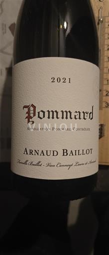 Burgundsko Pommard Arnaud Baillot 2021