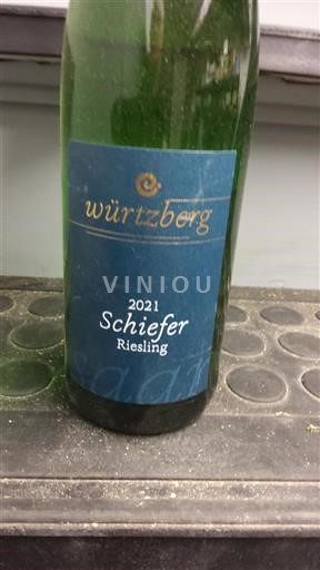 Mosella Non specificato Würtzberg Schiefer Riesling 2021