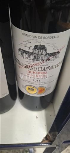 Bordeaux Haut-Médoc Château Grand Clapeau Olivier 2014
