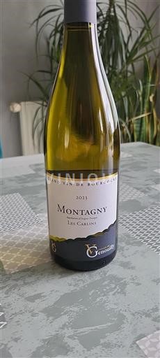 Burgundsko Montagny Vignerons de Genouilly Les Carlins 2023