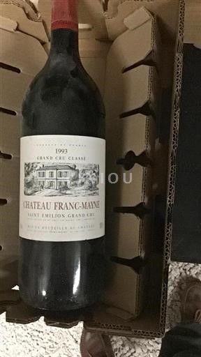Bordeaux Saint-Émilion Grand Cru Franc-Mayne 1993