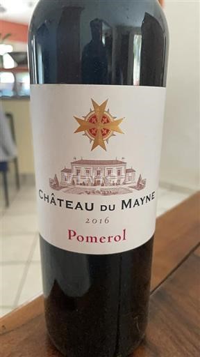 Bordeaux Pomerol Château Mayne 2016