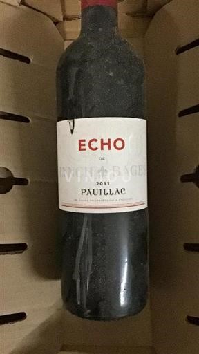 Bordeaux Pauillac Lynch Bages Echo de Lynch Bages 2011