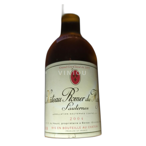 Bordeaux Sauternes Château Romer du Hayot 2004