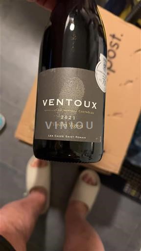 Údolí Rhôny Ventoux Les Caves Saint Romain Vieilles Vignes 2021